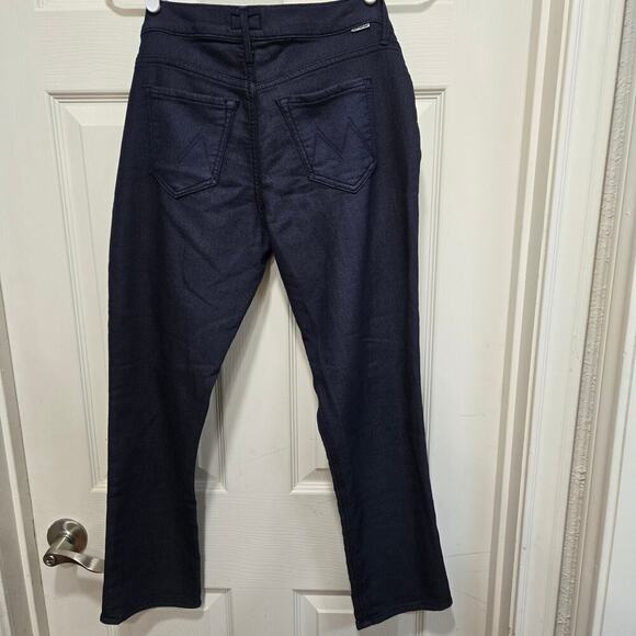 Mother The Dropout Size 25 Dark Wash Weekend Casual Pants - Picture 4 of 9